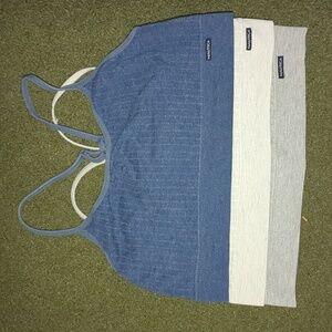 Recycled Seamless Racerback Bra 3-Pack